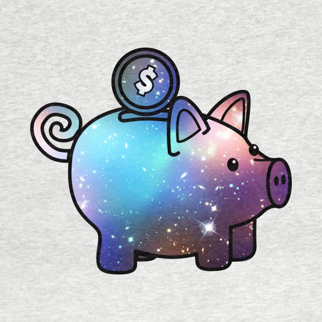 Galaxy Piggy by Pride Pocket